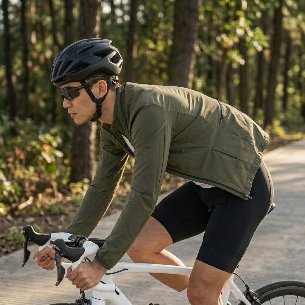 Cycling Commute Jacket - MY KILOMETRE Giubbotto antivento per bici