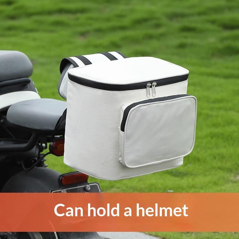 Commute Cycling Helmet - Borsa portaoggetti posteriore impermeabile per bici