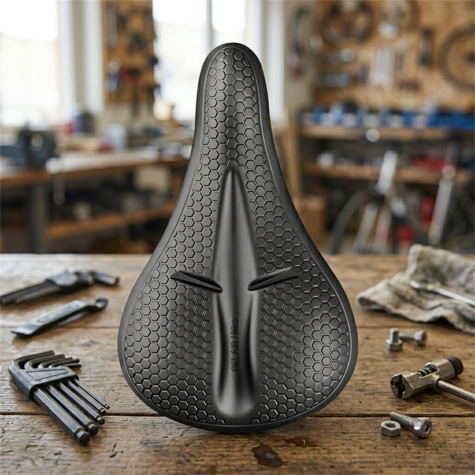 Cycling To Commute - Coprisella per bicicletta in silicone ispessito,
