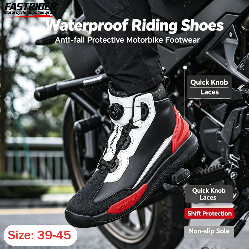 Waterproof Cycling Commute - Scarpe da Ciclismo per Uomo, Stivali