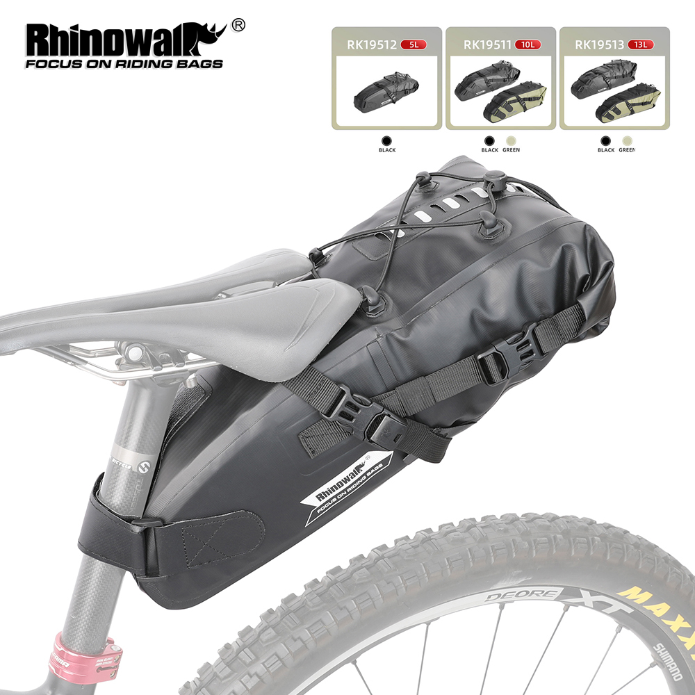 Cycling Commuter Bag - Rhinowalk Borsa da sella per bicicletta