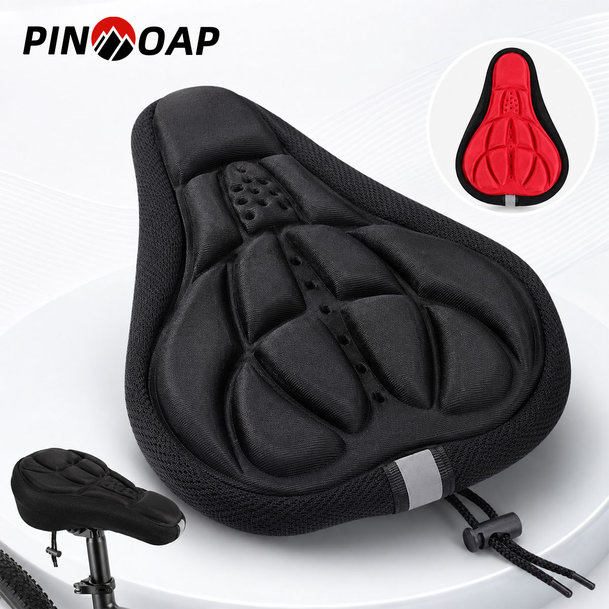 Commuting By Bike - PINMOAP 1PC Coprisella Bici Imbottito Morbido