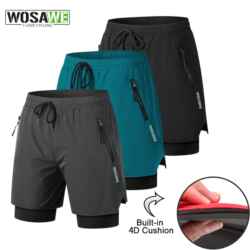 Cycling Commuter Pants - WOSAWE Pantaloncini MTB Pantaloncini da ciclismo