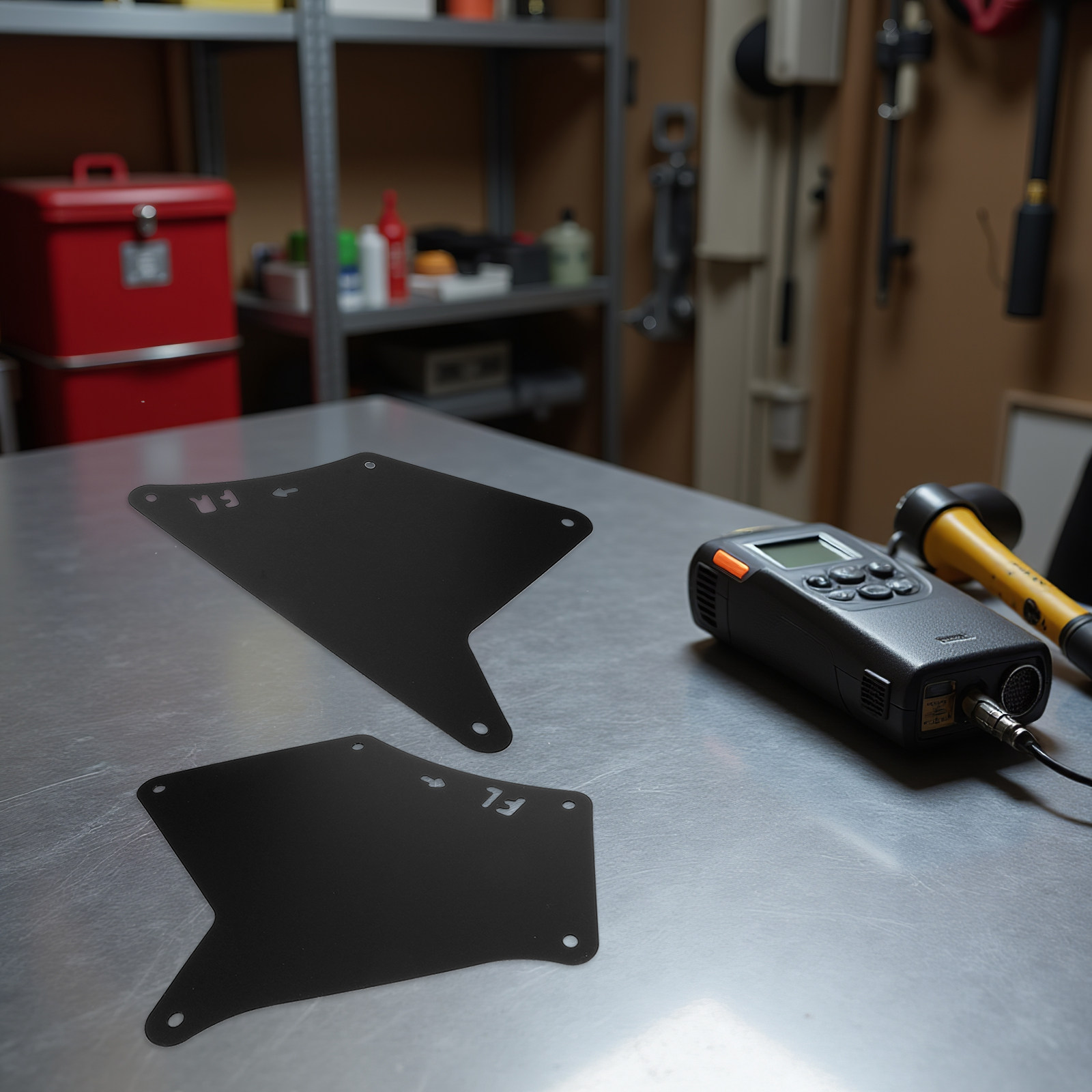 Fender Mudguard Set - Set di Parafanghi Anteriori in Plastica,