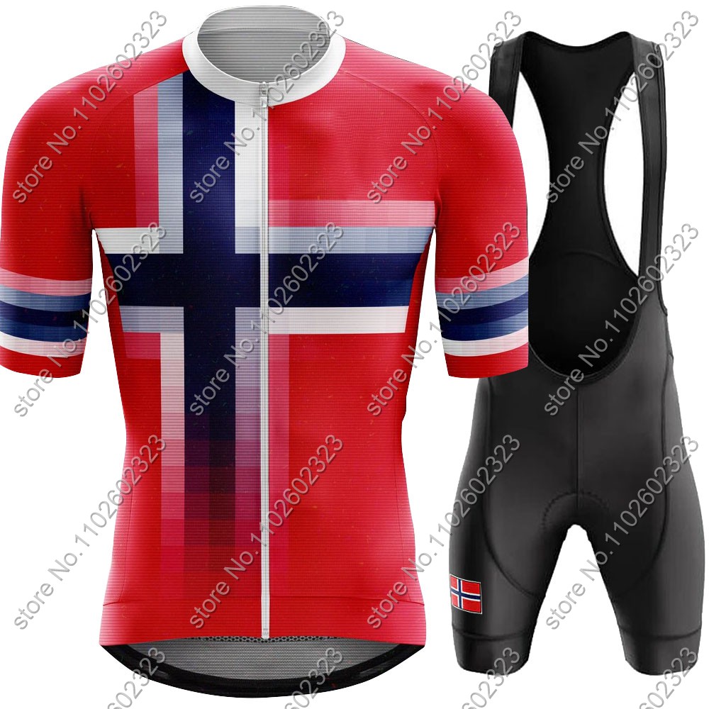 Cycling Commuter Clothing - 2024 norvegia maglia da ciclismo squadra