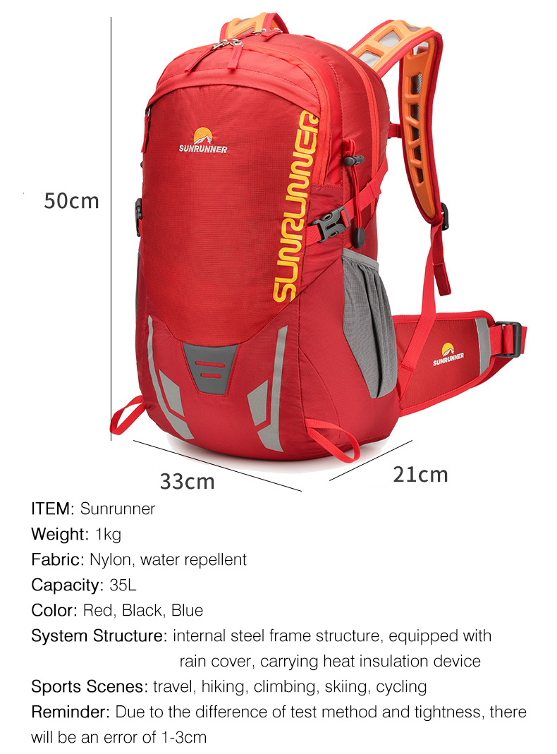 Zaino da Escursionismo 35L, Gr - Cycling Commuter Backpack recensione e prezzo