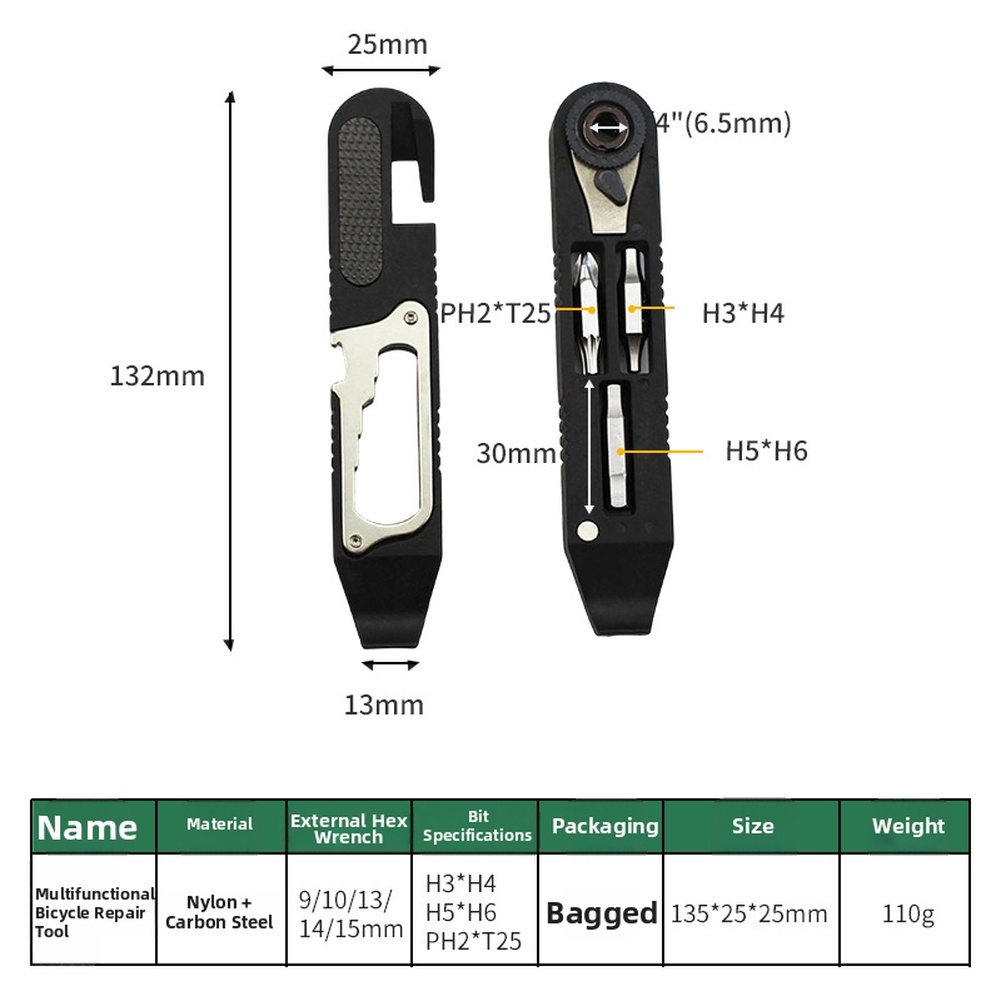Kit di Attrezzi per Bicicletta - Cycling To Commute recensione e prezzo