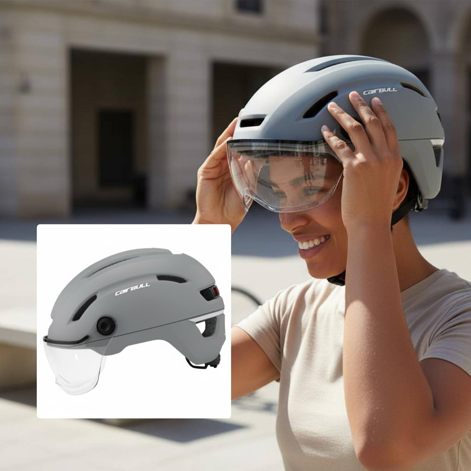 Casco per Bicicletta Elettrica - Commute Cycling Helmet recensione e prezzo