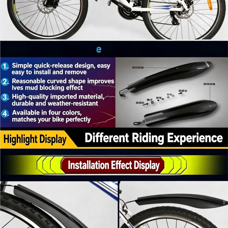 Set Parafango Universale a Sga - Fender Mudguard Set recensione e prezzo