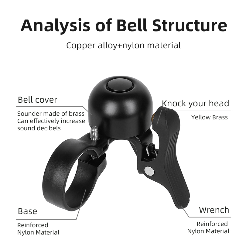 ESLNF Campanello per biciclett - Bell Handlebar Ring recensione e prezzo