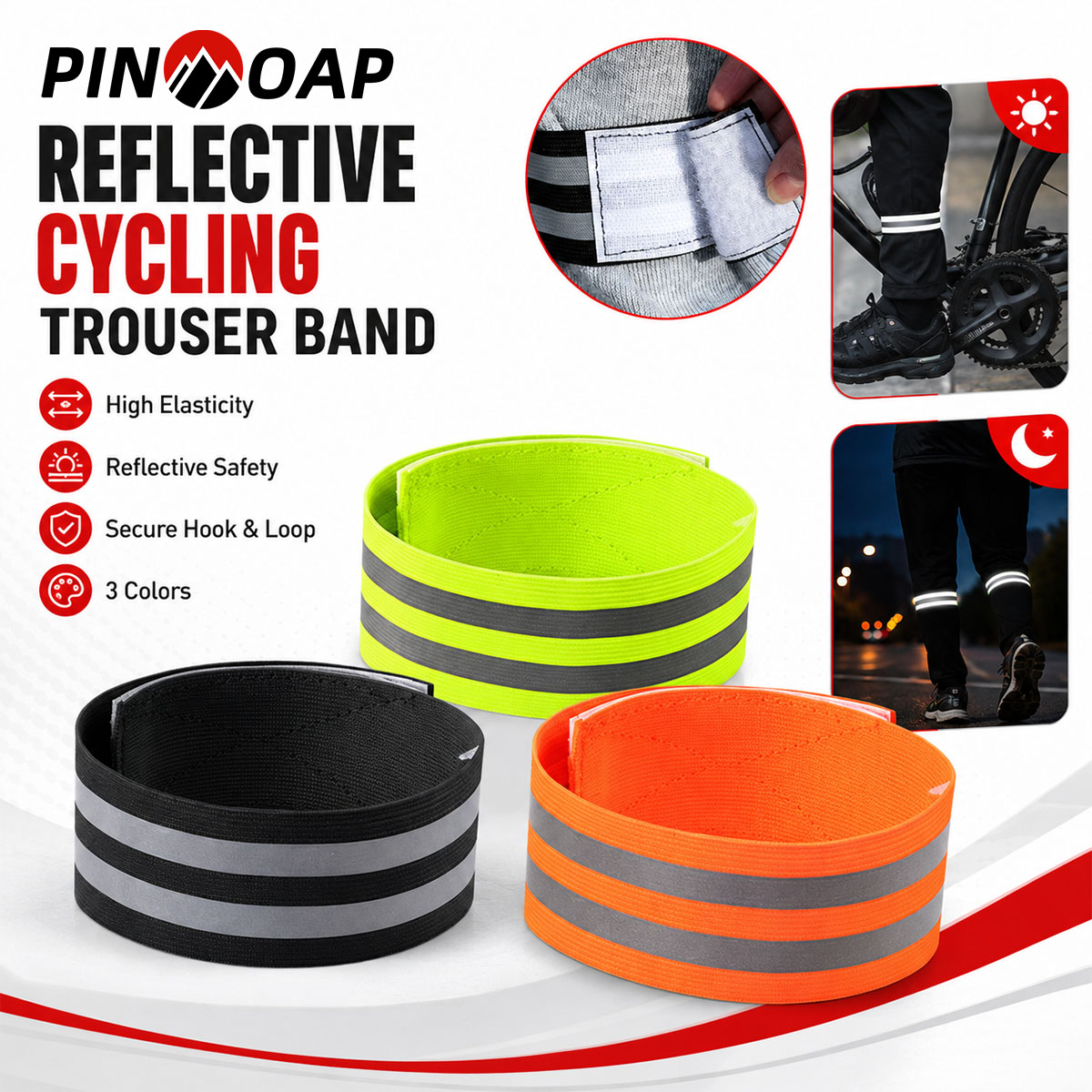 PINMOAP 1/2PCS Fascia per Pant - Cycling Commute Pants recensione e prezzo